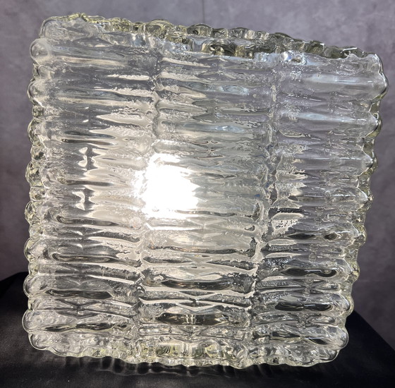 Image 1 of Wandleuchte Deckenleuchte Brutalismus Glas 60S