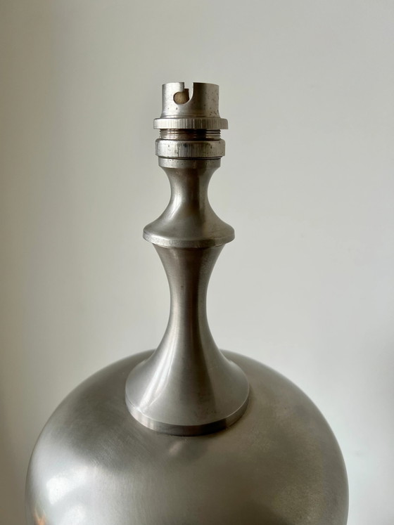 Large sculptural table lamp, France 1960-70s – Metal (photo 9 of 11)