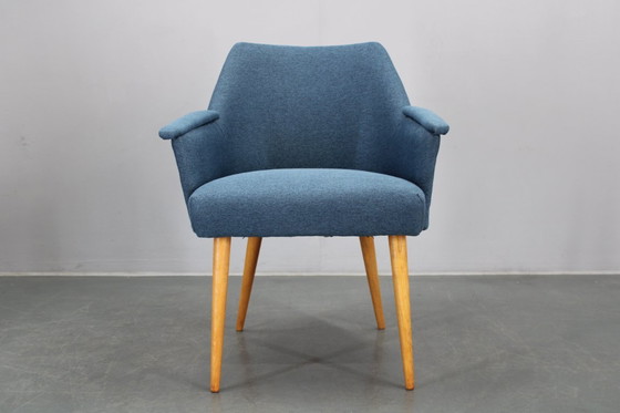 Image 1 of 1960s Paire de fauteuils remis à neuf Mid Century, Tchécoslovaquie