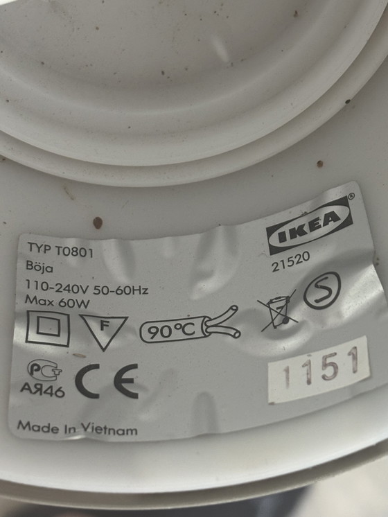 Image 1 of Ikea - Ikea design - Boja - ratan - hanglamp - bamboe - 2000 boho 