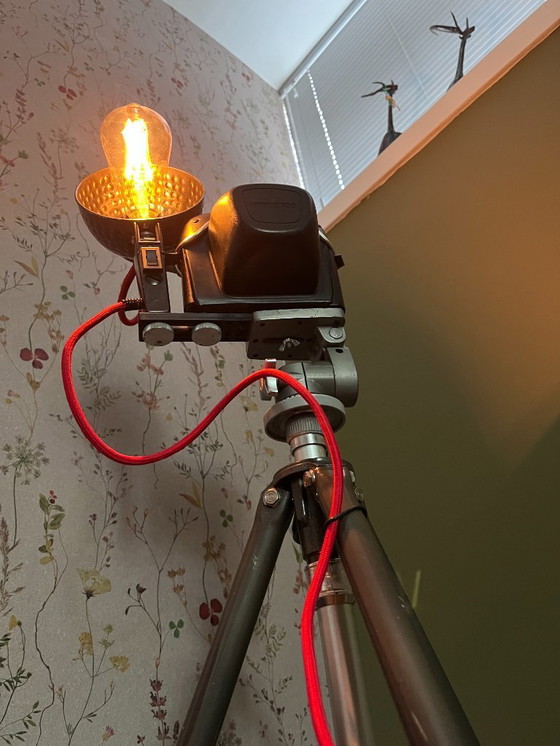 Image 1 of Design USSR Camera built-in lamp on tripod