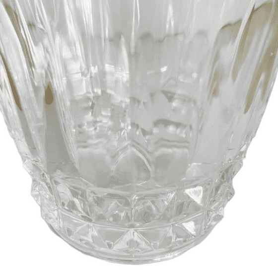 Secchiello per il ghiaccio vintage in cristallo Cristal d'Arques cromato, anni '60. – Accessori da tavola (photo 4 of 6)