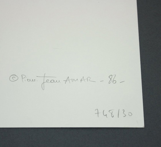 Pierre-Jean Amar (1947), Vintage Gelatin Silver Print, 1986 (SIGNED) Naakt – Fotografie, Paper (photo 4 of 5)