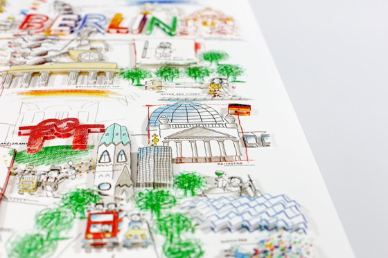 Image 1 of Schlote, Wilhelm - Berlino - costruzione 3D - firmato a mano