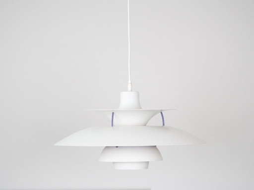 Lámpara colgante danesa vintage PH 5 de Poul Henningsen, Louis Poulsen, 1958
