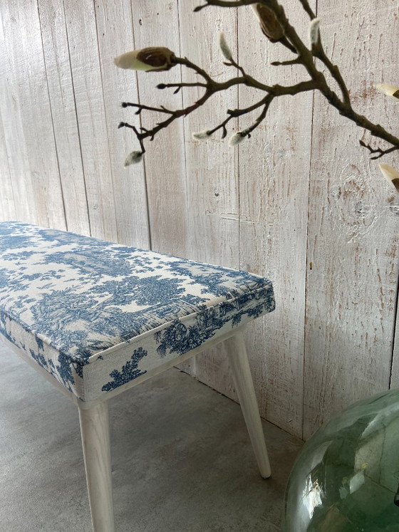Bankje/uiteinde van het bed – Textile, Wood (photo 7 of 9)
