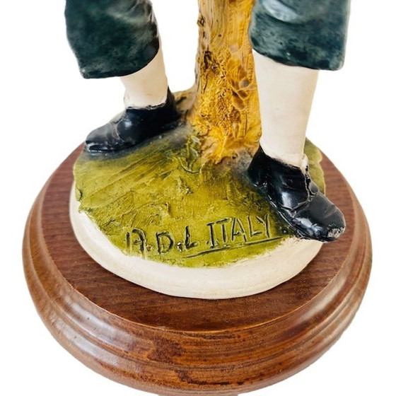 Image 1 of Statuetta italiana d'epoca A. Belcari bohémien