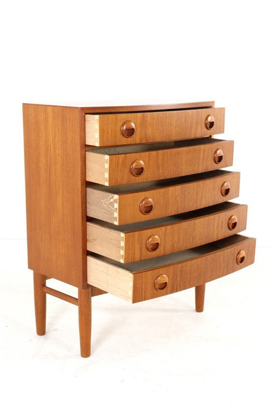 Image 1 of Kai Kristiansen for Feldballes chest of drawers, vintage Danish design