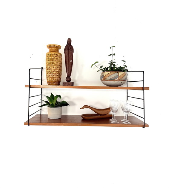 Image 1 of Appendiabiti da parete vintage in teak anni '60