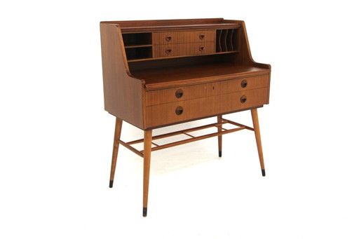 Scandinavisch Mahonie Secretaire, Zweden, 1950