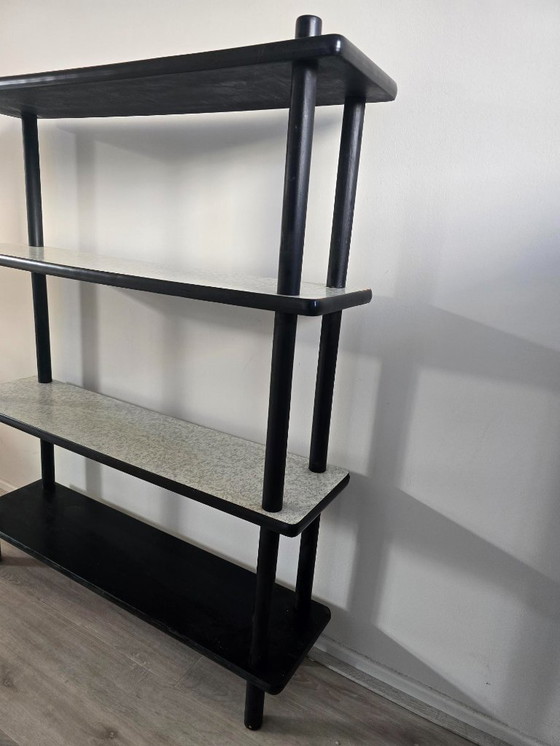 Image 1 of Vintage Stokkenrek met Formica 1959