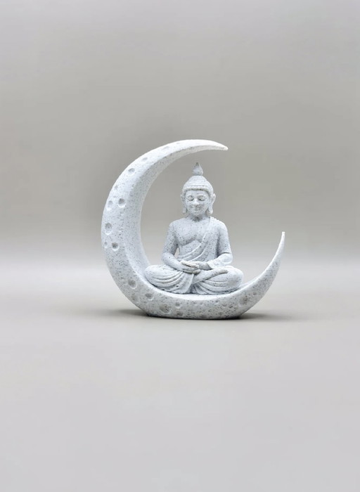 Buddha in the Moon – 3D Printed Decorative Figure