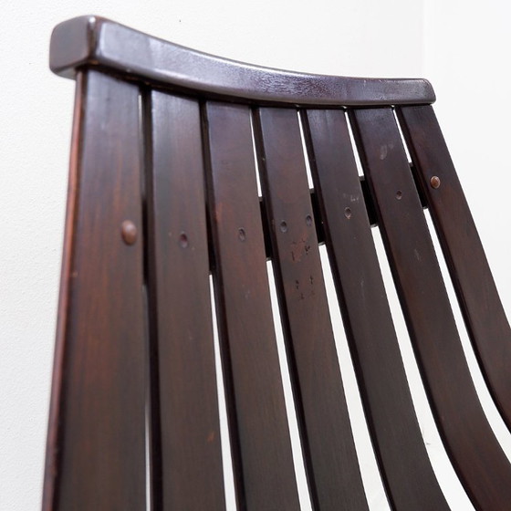 Image 1 of Poltrona girevole Hans Brattrud per Hove Möbler Vintage anni '70