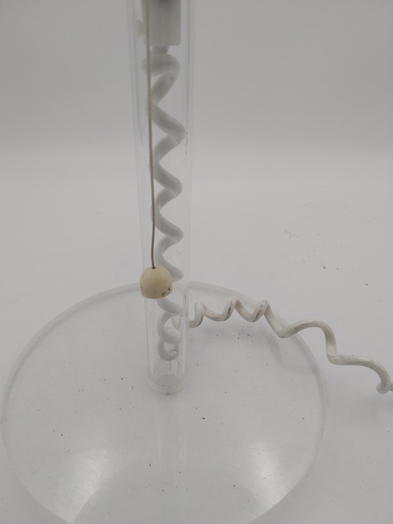 Image 1 of 1 x Harco Loor tafellamp in glas en perspex 1980's