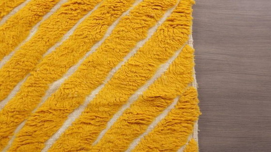 Tapis marocain écru à motifs géométriques 250cm x 150cm – Wool (photo 8 of 14)