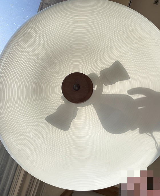 Image 1 of Vintage glass ceiling lamp