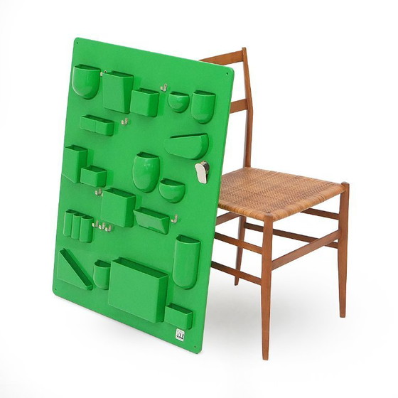 Image 1 of Organiseur mural vert « Utensilo » par Dorothee Becker-Maurer pour Design M, années 1970