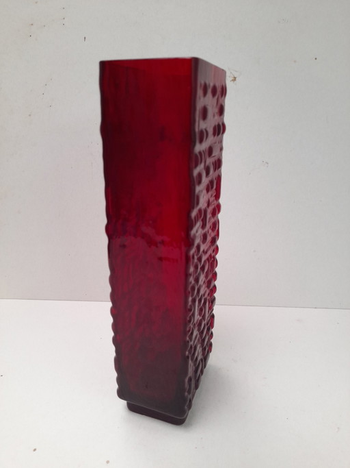 Brutalist Glass Vase by Emil Funke for General Glass – vazen (photo 2 of 6)