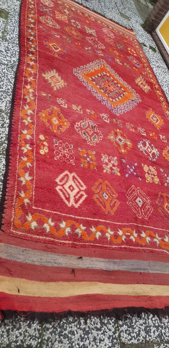 Image 1 of Handgeknoopt Berber kleed wol 416x185cm