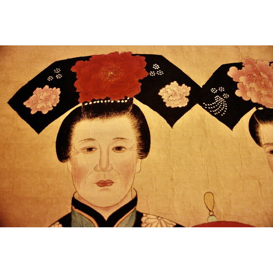 Image 1 of Vintage Chinese painting from the Qing dynasty, 1890