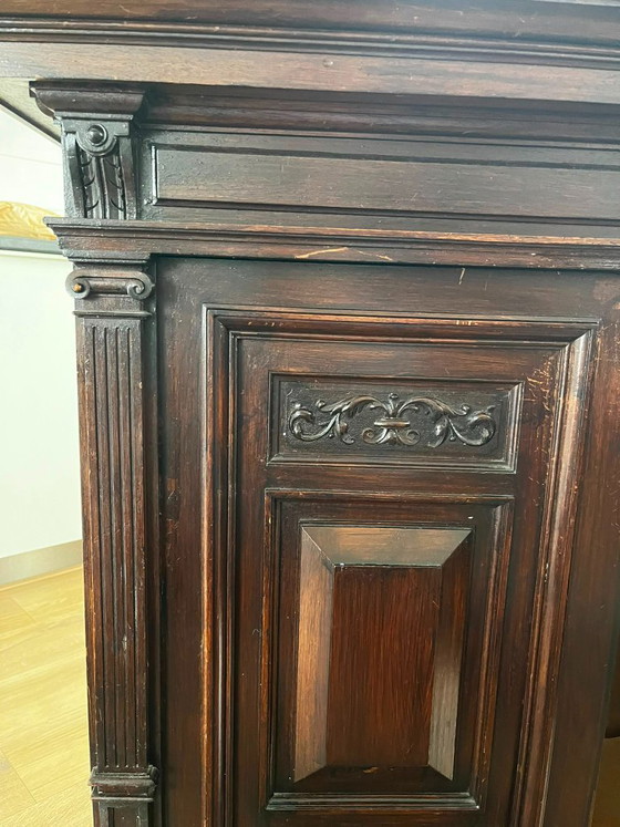 Image 1 of Cabinet ancien, de style néo-Renaissance, probablement 1870-1910