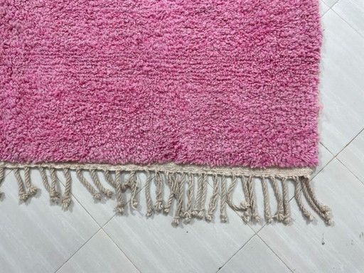 Marokkanischer Teppich aus Naturleinen, 250 x 200 cm