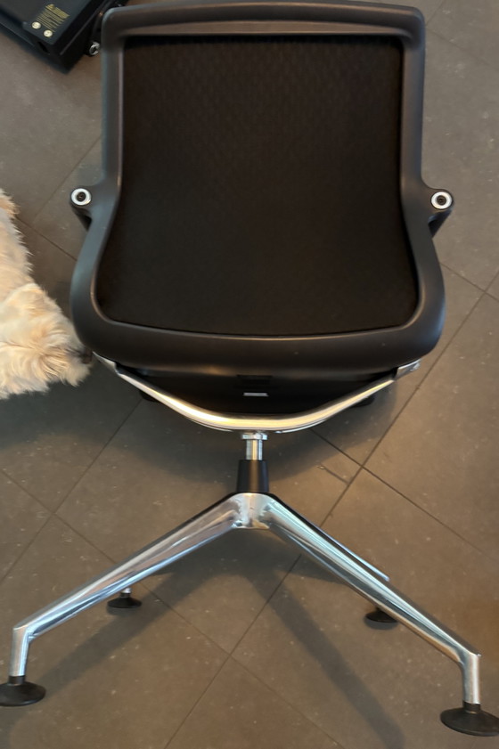 Set de 4 Vitra Unix Chairs – Antonio Citterio – Excelente Estado – Sillas de oficina, Plastic, Aluminium (photo 4 of 6)