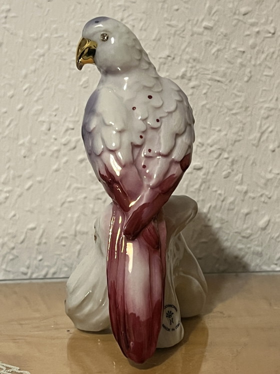 Image 1 of Figura Capodimonte Porzellan Papagei