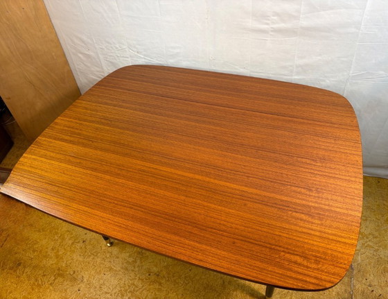 Image 1 of Mid Century Retro Vintage Teak & Tola Extending fold out Dining Table by G-Plan – Librenza Range Circa 1950