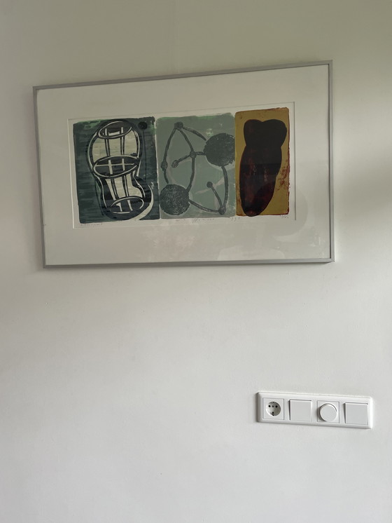 Image 1 of ''Bitter sweet'' silkscreen print (1993) by Piet Warffemius