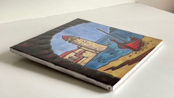 Image 1 of Decorazione murale in ceramica vintage