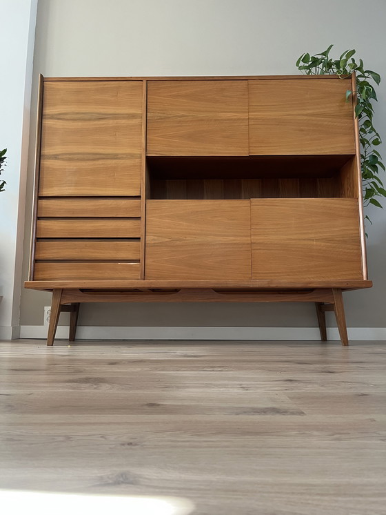 Image 1 of Retro (vintage) highboard uit de jaren 60