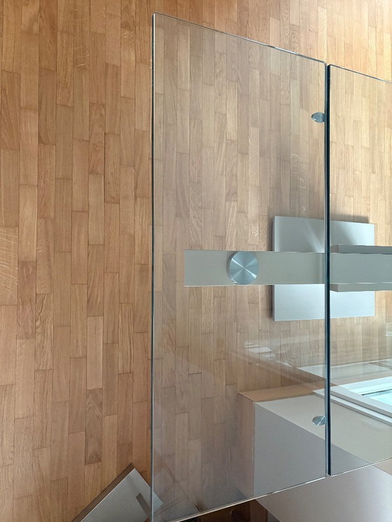 Image 1 of Rocher Bobois glass table