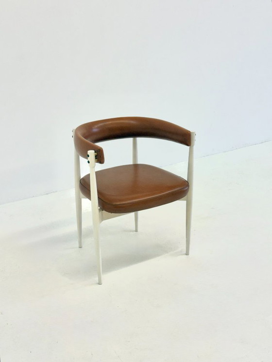 Image 1 of Sedie da tavolo da pranzo vintage di A. Dal Vera e Figli e di Flam Sansoni