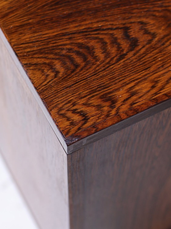 Mobile bar Nipu in palissandro con tamburo in metallo, stile danese vintage anni '60. – Wood (photo 12 of 14)