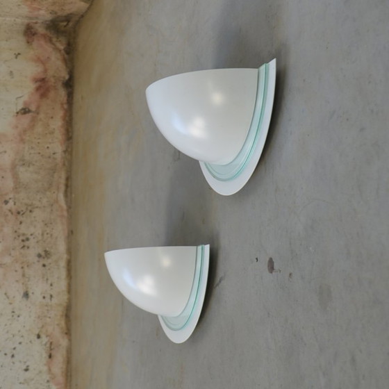 Image 1 of 2x halbmondförmige Wandleuchte