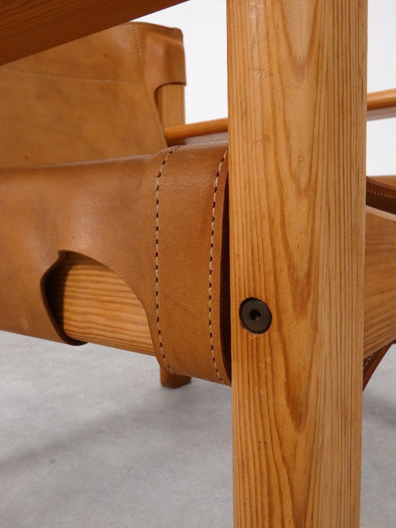 Natura Sessel von Karin Mobring - Ikea, Holz, Leder, Braun, Scandinavian (Foto 3 von 15)