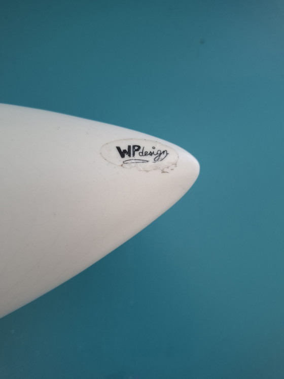 Image 1 of Large Postmodern 'UFO' Centerpiece Vase – WP Design – 42 cm –