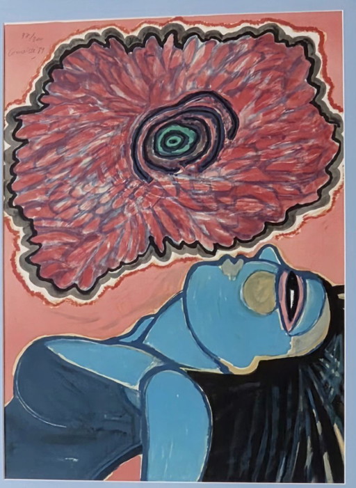 Corneille - Ivresse - 97/200 - 1989 - Handsigniert