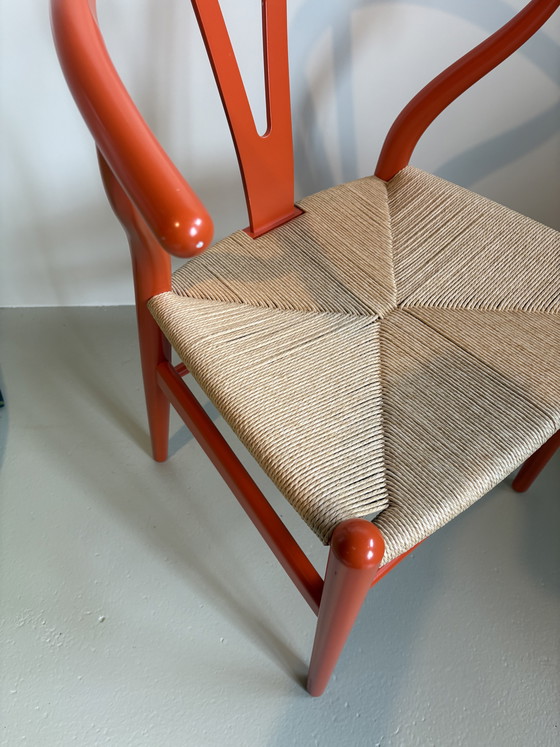 Image 1 of Carl Hansen CH24 Wishbone chair orange