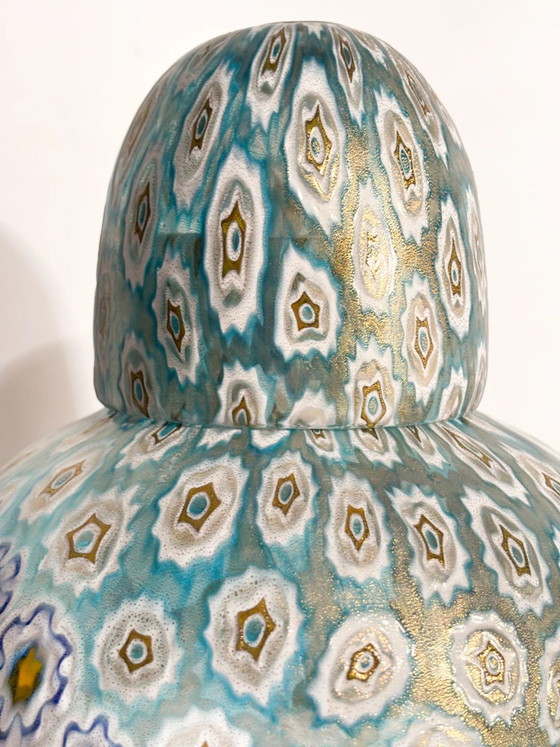Potiche Vase in Murano Glass with Millefiori Murrine by La Murrina 1980s (photo 11 of 20)