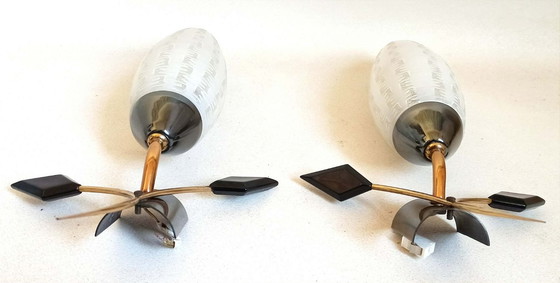 Image 1 of Coppia di applique da parete anni '60