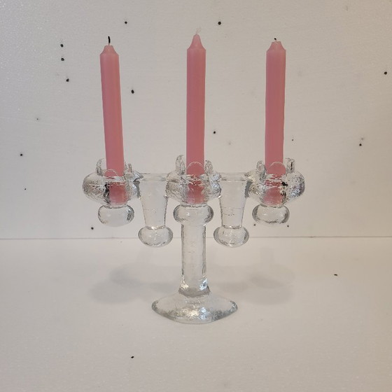 Image 1 of „Krone“ Kerzenständer, Uno Westerberg für Pukeberg, 70er Jahre – Schweden
