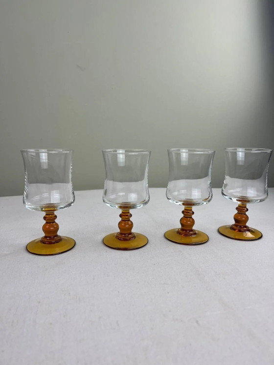 Vintage amber glass – Glass & Decanter, Crystal (photo 2 of 7)