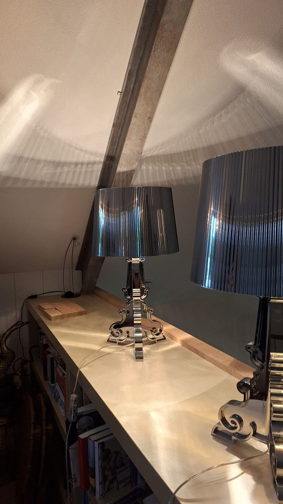 Kartell Bourgie Tischlampen Set Silber – Kunststoff (photo 7 of 15)