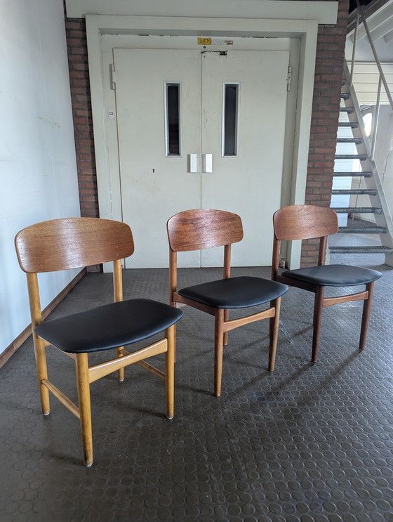 Image 1 of Set 6x vintage Børge Mogensen- Søborg Møbelfabrik