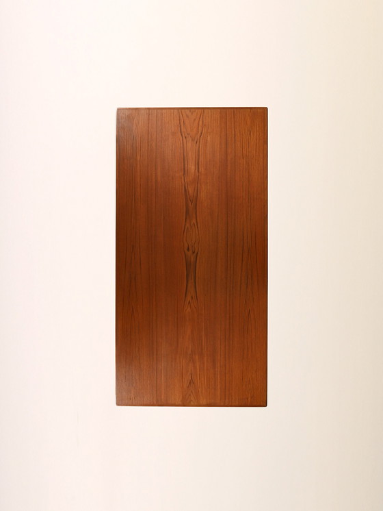 Image 1 of 1960s Scandinavian Teak Desk with Drawers