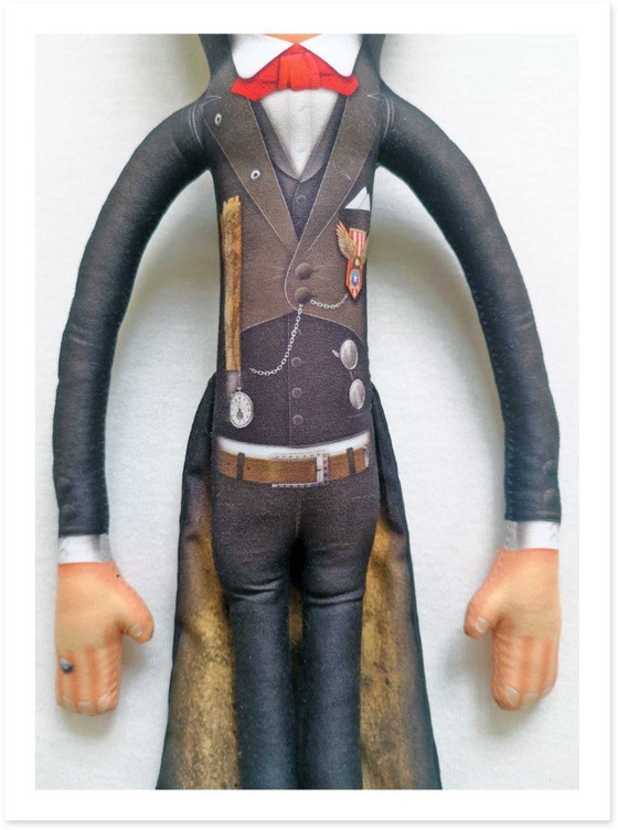 Image 1 of Abraham Lincoln Gift | Presidential Office Decor | Art Doll Collectible | Civil War Gift