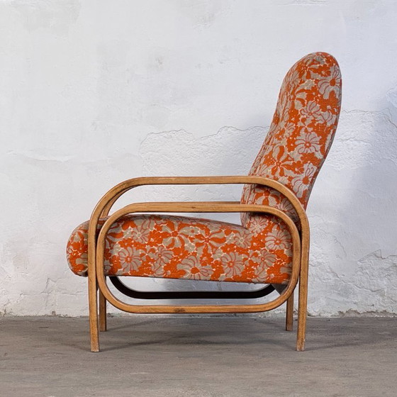 Image 1 of Een paar Debreceni fauteuils in art-decostijl, 1960