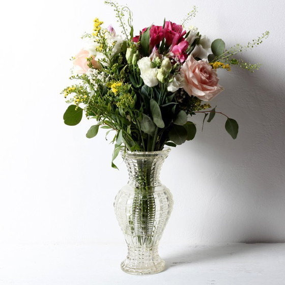 Image 1 of Art Deco Glass Vase: Mid-Century Fidenza Italian Design / 1960s